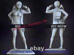 Addams 1/12 1/8 1/6 1/4 Unpainted 3D Printing Model Kit Unassembled Female 4 Ver