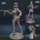 Africa Female Soldier 1/8 1/6 1/4 1/3 Unpainted Model Kit Unassembled 3D Printed