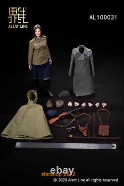 Alert Line 1/6 AL100031 WWII Soviet Army Soldier Doll 12in Female Action Figure