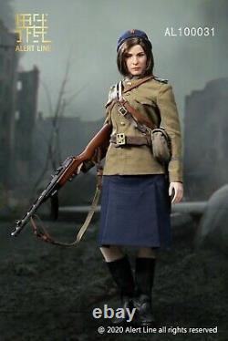 Alert Line 1/6 WWII NKVD Action Figure Female Soviet Army Soldier AL100031 Model