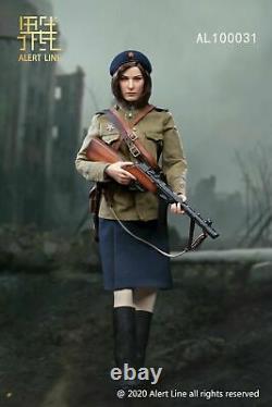 Alert Line 16 AL100031 WWII Soviet army NKVD Female Soldier Action Figure