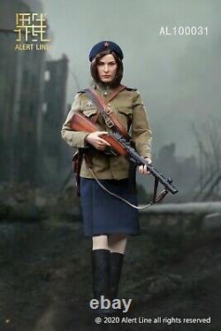 Alert Line AL100031 1/6 WWII NKVD Soviet Female Soldier Action Figure Model