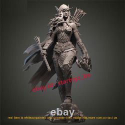 Alleria Female Archer 1/12 1/8 1/6 1/4 Unpainted Model Kit 3D Print Unassembled