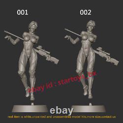 Assassin Female 1/8 1/6 1/4 1/3 Unpainted 3D Printed Model Kit Unassembled 3 Ver