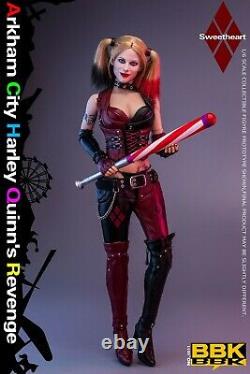 BBK BBK011 1/6 Arkham City Female Joker Clown Figure Movable Doll Toy