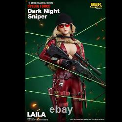 BBK BBK014 1/6 Dark Night Sniper Laila 12 Female figure Model Toys Gift