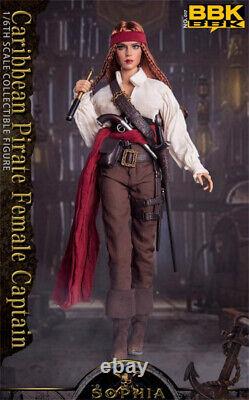 BBK BBK017 1/6 Caribbean Pirate Sophia Female Captain Action Figure New In Stock