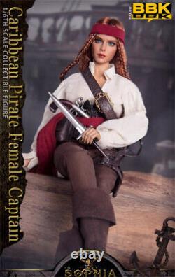 BBK BBK017 1/6 Caribbean Pirate Sophia Female Captain Action Figure New In Stock