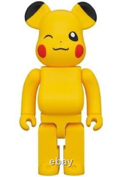 BE@RBRICK Pikachu Female Ver. 1000% MEDICOM TOY Bearbrick from Japan