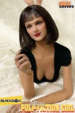 BLACKBOX 1/6 Pulp Fiction Girl Mia Wallace Female Action Figure Toy Gift BBT9011