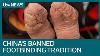 Banned Practice Of Foot Binding Blighting China S Oldest Women Itv News
