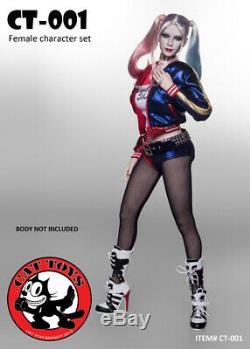 CAT TOYS CT001 1/6 Harley Quinn Margot Elise Robbie Female Action Figures Dolls
