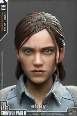 CCTOYS 16 The Last of Us 2 Elli 12Female Figure CollectIble withTwo Heads