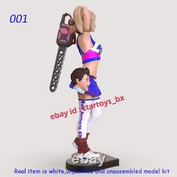Chainsaw Female 1/8 1/6 1/4 Scale Unpainted 3D Print Model Kit Unassembled 4 Ver