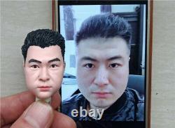 Customize 16 Head Sculpt Carved PVC Hair For 12 Male/Female Action Figure Body