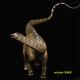 Diplodocus Dinosaur Statue PVC Model Figure Plain Ver. Male Female InStock Gift