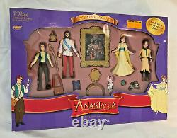 Disney Anastasia Deluxe Gift Set Poseable Figures Sealed NIB Galoob 1997 Rare