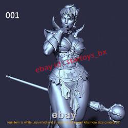 Evil-Lyn 1/8 1/6 1/4 1/3 Unpainted 3D Printed Model Kit Unassembled Female 2 Ver