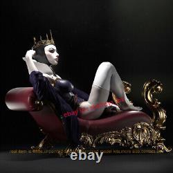 Evil Queen 1/8 1/6 1/4 Scale Unpainted 3D Printing Model Kit Unassembled Female