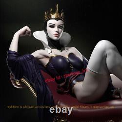 Evil Queen 1/8 1/6 1/4 Scale Unpainted 3D Printing Model Kit Unassembled Female