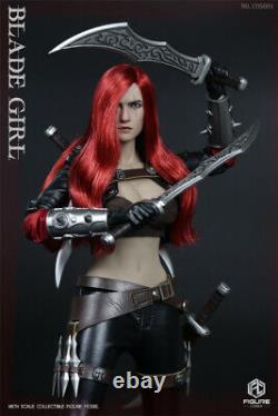 FIGURECOSER 1/6 Alliance Female Assassin Redhead Sworder Collectable Figure Toys