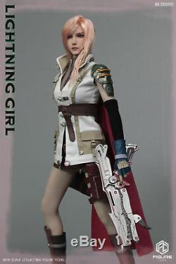 FIGURECOSER COS002 1/6 Thunder Female Warrior Head & Clothes Accessories Figure