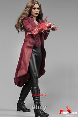 FIRE 16 A029 Scarlet Witch 3.0 Elizabeth Olsen 12inch Female Action Figure Toys