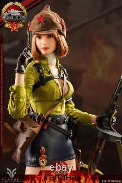 FLAGSET FS-73036 WWII Soviet Tank Lieutenant Galina Female Soldier 1/6 FIGURE