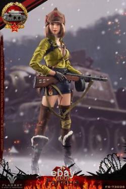 FLAGSET FS-73036 WWII Soviet Tank Lieutenant Galina Female Soldier 1/6 FIGURE