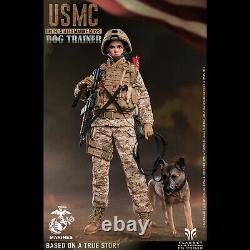FLAGSET FS73042 1/6 U. S. Marine Corps Female Dog Trainer Female Solider Figure