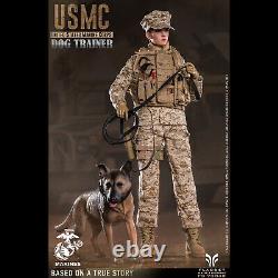 FLAGSET FS73042 1/6 U. S. Marine Corps Female Dog Trainer Female Solider Figure