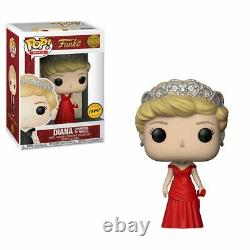 FUNKO POP ROYALS #03 DIANA (PRINCESS of WALES) CHASE (RED DRESS) VINYL FIGURE