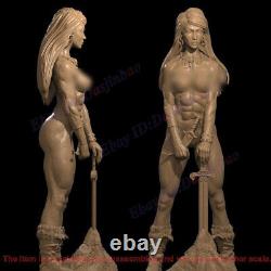 Female Conan NSFW 1/6 3D Print Model Kit Unpainted Unassembled 40cm
