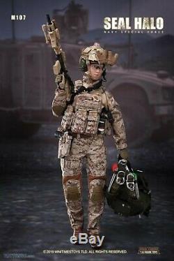 Female US Seal Halo Navy Special Force 1/6 Scale Figure Mini Times Toys M017 USA