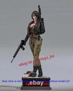 Female Warrior 1/8 1/6 1/4 Scale Unpainted Model Kit Unassembled 3D Printing GK