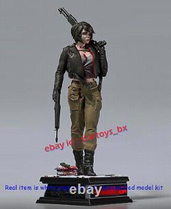 Female Warrior 1/8 1/6 1/4 Scale Unpainted Model Kit Unassembled 3D Printing GK