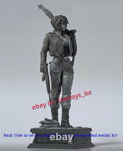 Female Warrior 1/8 1/6 1/4 Scale Unpainted Model Kit Unassembled 3D Printing GK