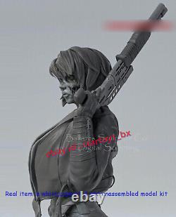 Female Warrior 1/8 1/6 1/4 Scale Unpainted Model Kit Unassembled 3D Printing GK