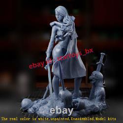 Female Warrior 1/8 1/6 Scale Unpainted 3D Printed Model Kit Unassembled Beauty