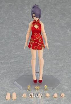 Figma Styles Female Body Mika Short Skirt China Dress Coordinate Action Figure