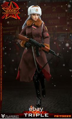 Flagset 1/6 Soviet Red Army Female Officer Katyusha Action Figure FS73029 Model