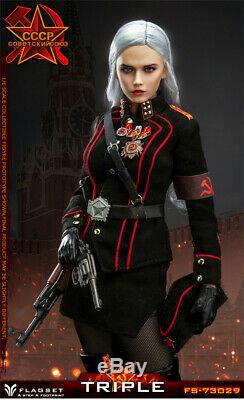 Flagset FS73029 1/6 WWII Soviet Female Soldier Katyusha Officer 12inches Figure