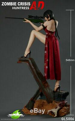 GREEN LEAF STUDIO 1/4 Zombie Crisis Huntress AD Female Figure Statue Model