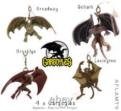 Gargoyles Disney Demona Figure clip-on Applause Goliath Keyring Figures pencils