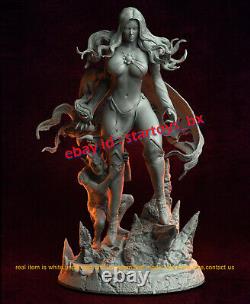 Goblin Queen 1/8 1/6 1/4 Unpainted 3D Printing Model Kit Unassembled Female GK