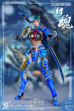 HatShot 1/6 HS-08 Female Hunting Soul Monster Action Figure Clothing Set With Head