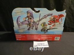 Heather and Windshear How to Train your Dragon Dreamworks Dragons action figure