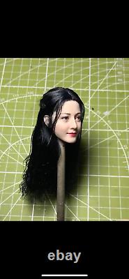 Hot Custom 1/6 Silicone Seamless Female Figure Doll w Custom Asian Head in Stock