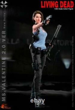 Hot Heart 16 FD009C Ms. Valentine 2.0 Female Soldier Two Head Action Figure Toys
