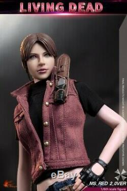 Hot Heart FD008 1/6 Zombie Female Killer Ms. Red Claire 2.0 full Figure Doll Toys
